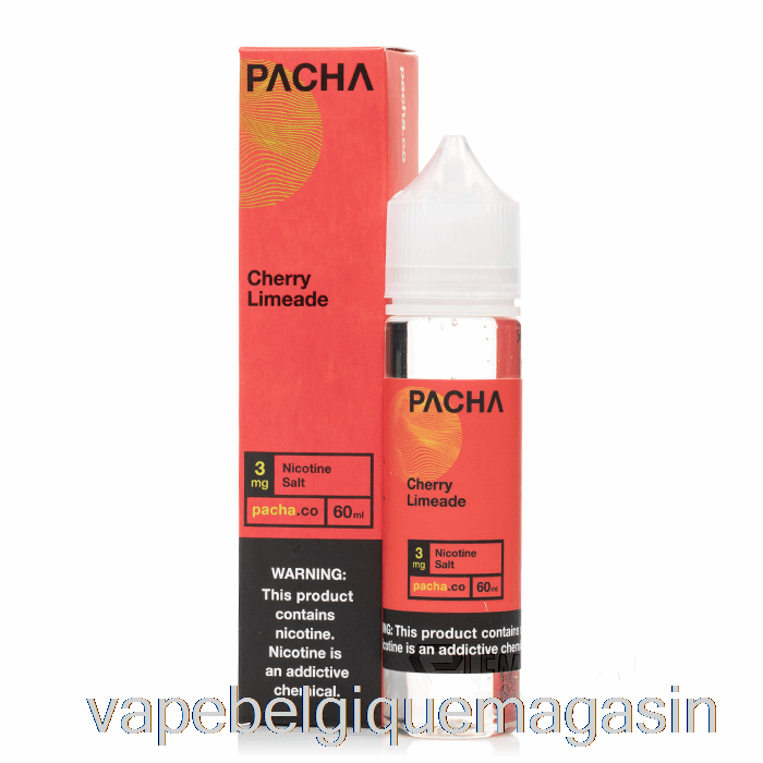 Vape Jetable Cerise Limeade - Pacha - 60ml 0mg